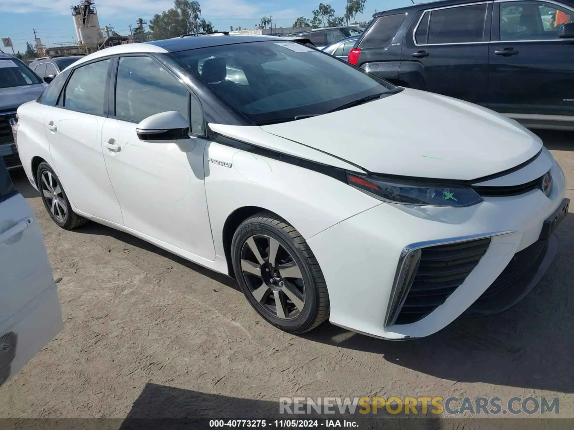 1 Photograph of a damaged car JTDBVRBD5KA006551 TOYOTA MIRAI 2019