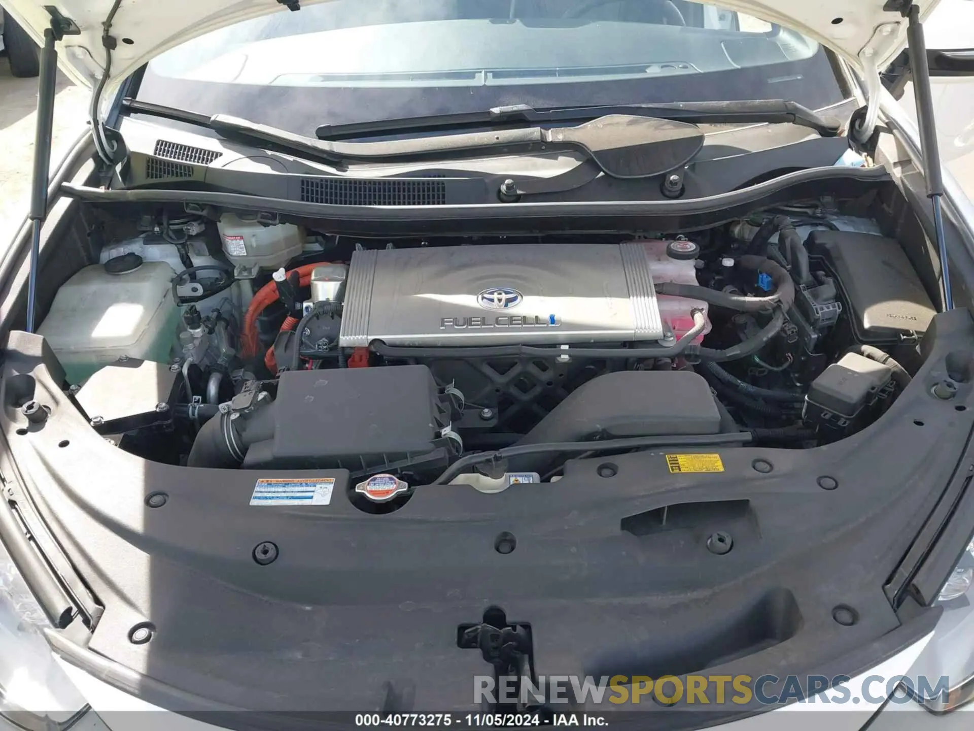 10 Photograph of a damaged car JTDBVRBD5KA006551 TOYOTA MIRAI 2019