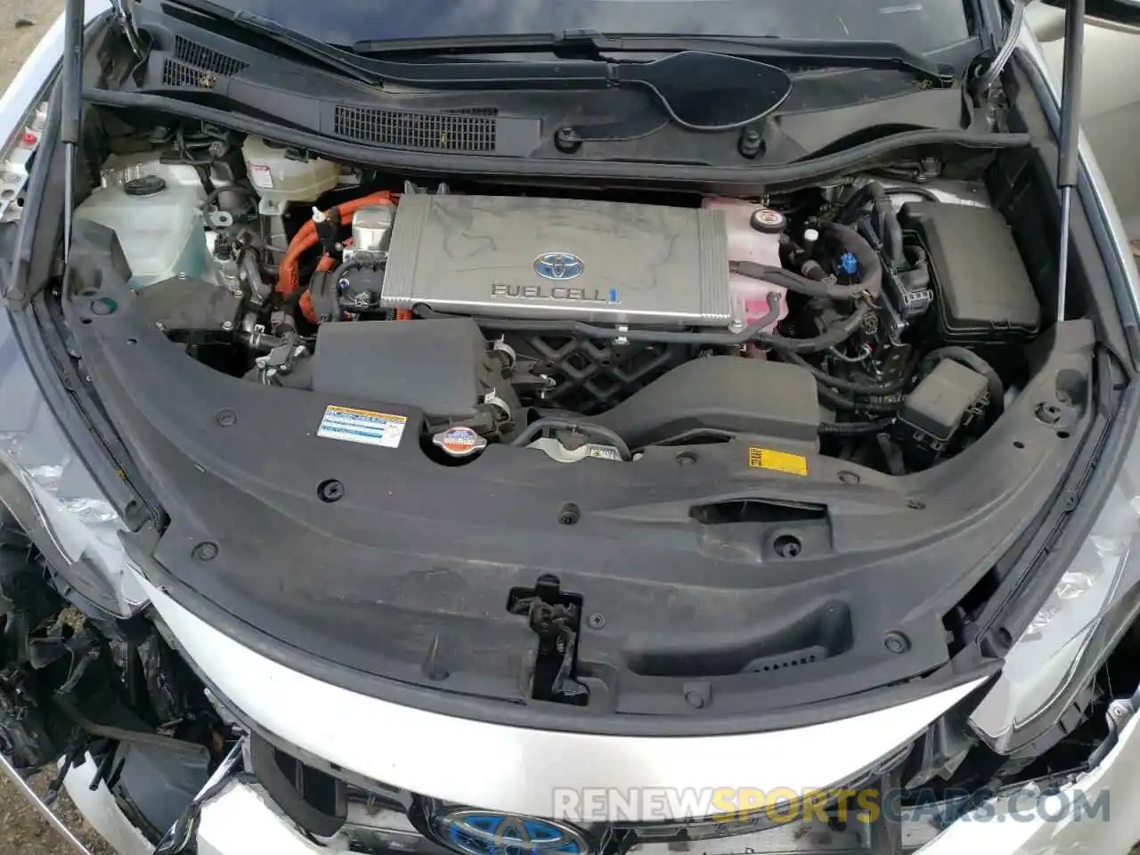 7 Photograph of a damaged car JTDBVRBD5KA006856 TOYOTA MIRAI 2019