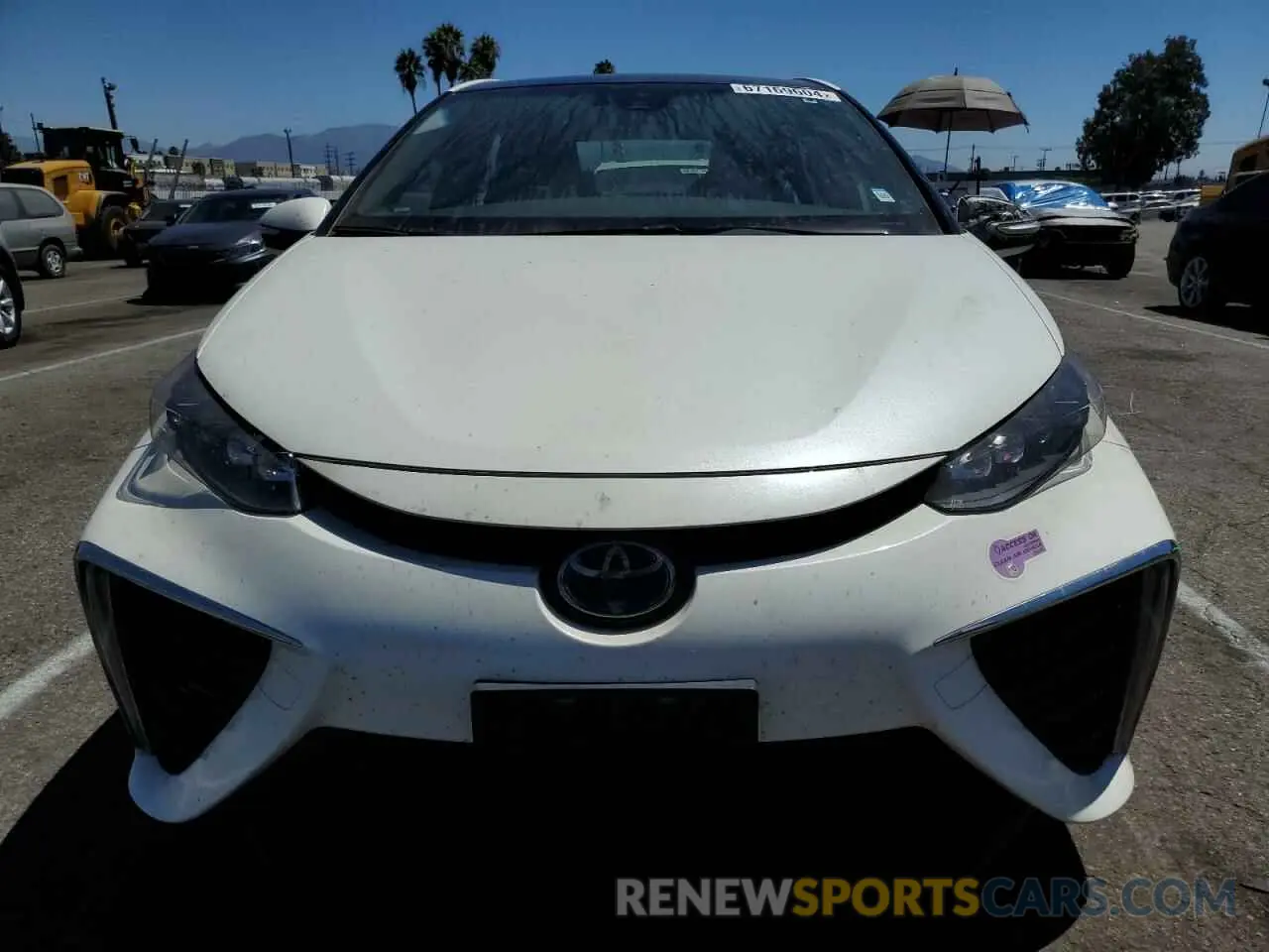5 Photograph of a damaged car JTDBVRBD6KA006364 TOYOTA MIRAI 2019