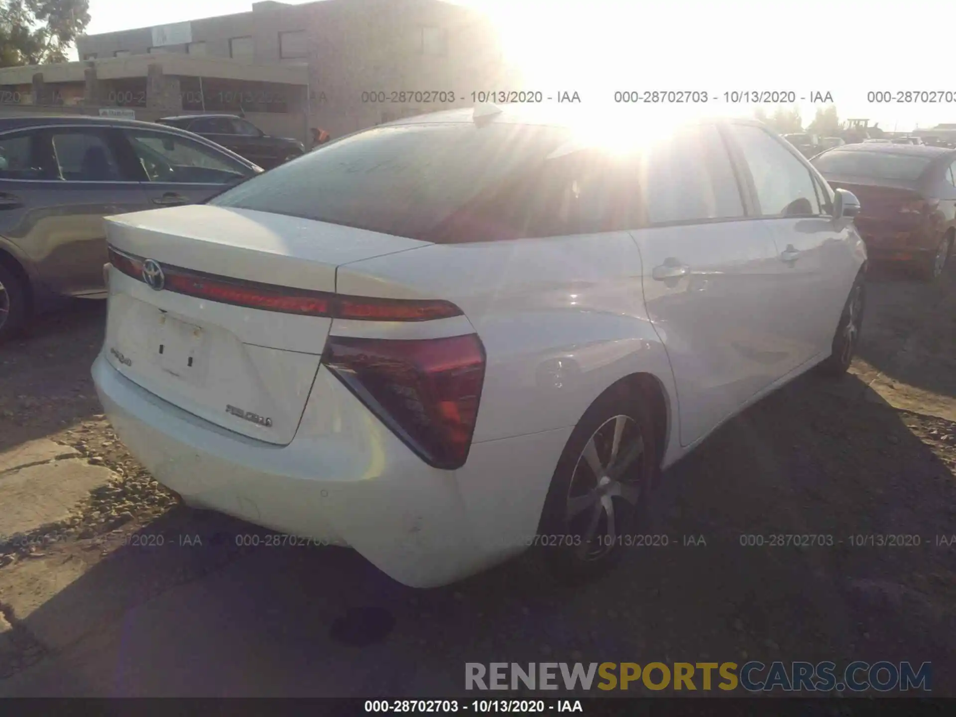 4 Photograph of a damaged car JTDBVRBD6KA006543 TOYOTA MIRAI 2019