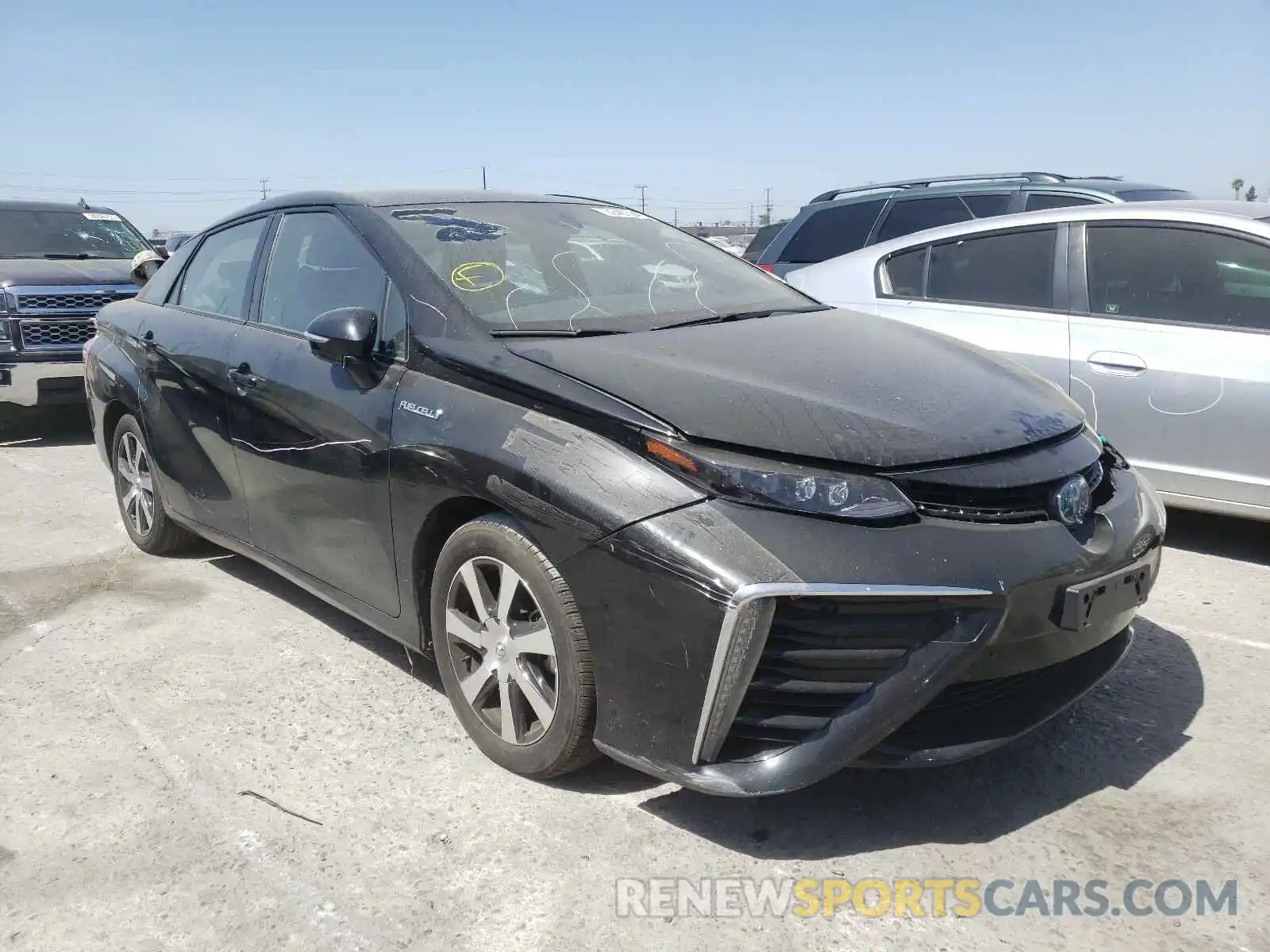 1 Photograph of a damaged car JTDBVRBD7KA005840 TOYOTA MIRAI 2019