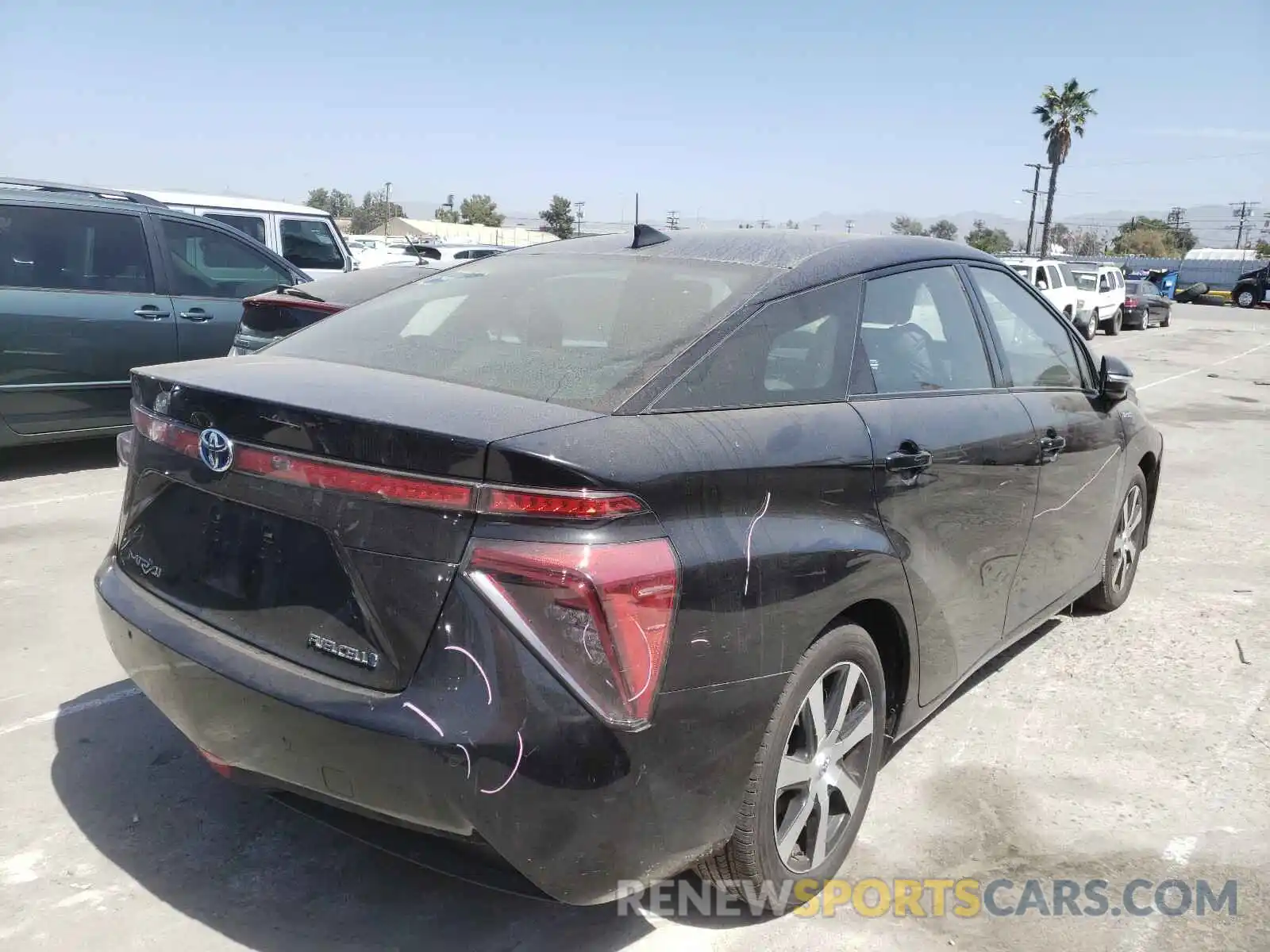 4 Photograph of a damaged car JTDBVRBD7KA005840 TOYOTA MIRAI 2019