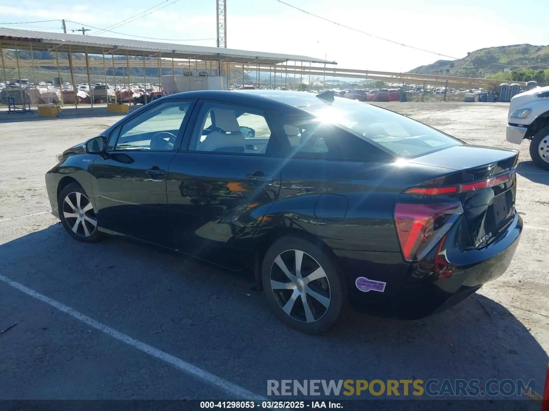3 Photograph of a damaged car JTDBVRBD7KA006986 TOYOTA MIRAI 2019