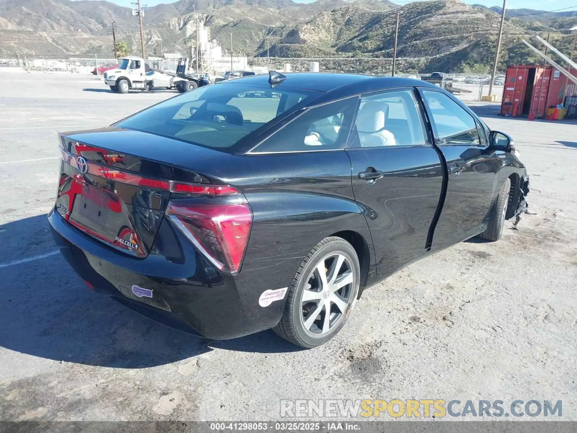 4 Photograph of a damaged car JTDBVRBD7KA006986 TOYOTA MIRAI 2019