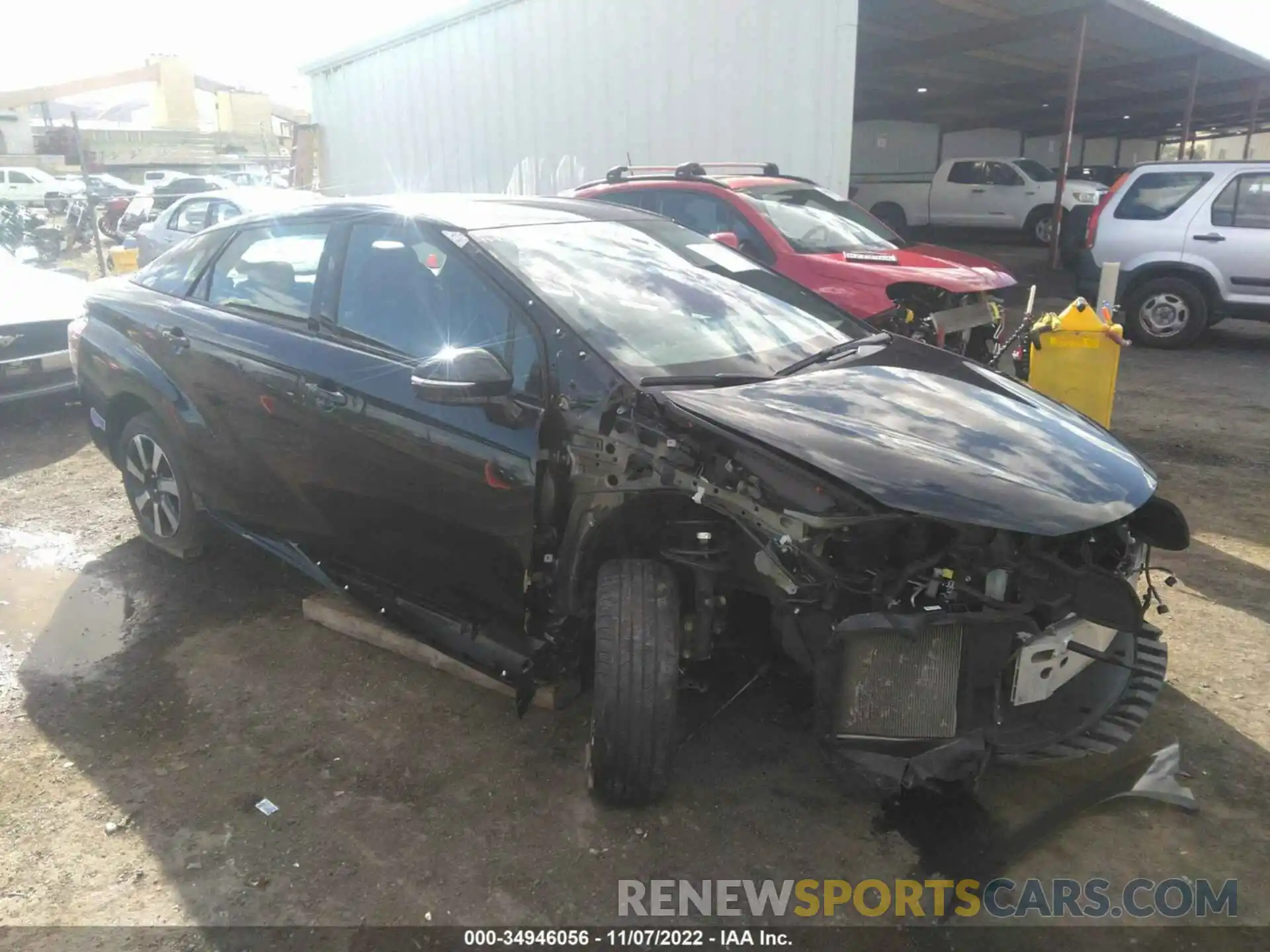 1 Photograph of a damaged car JTDBVRBD8KA005944 TOYOTA MIRAI 2019