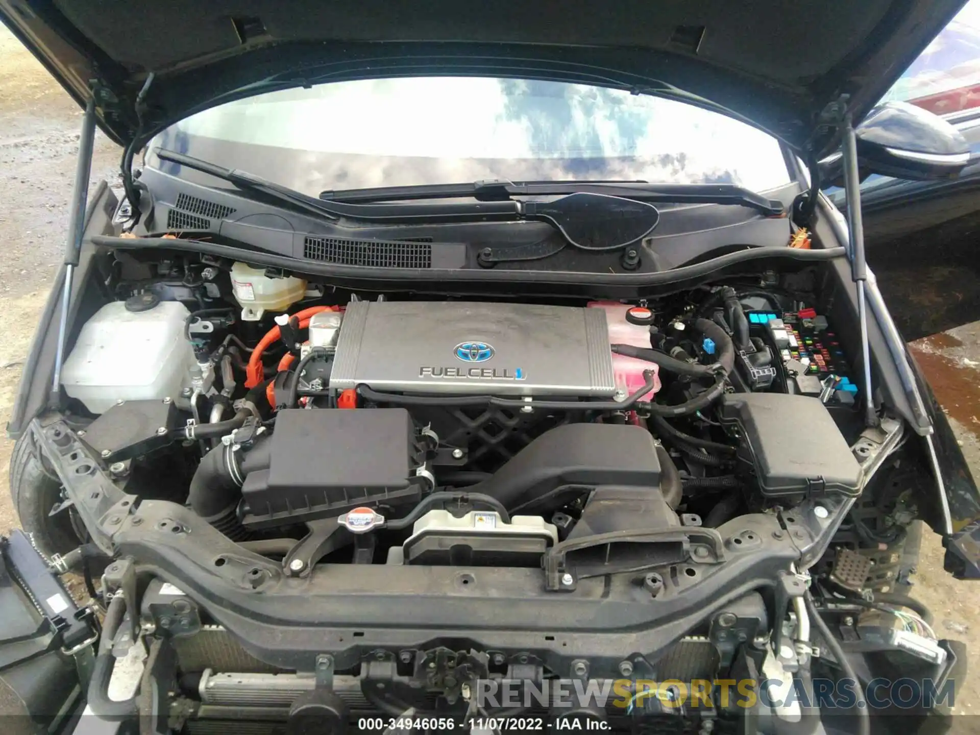 10 Photograph of a damaged car JTDBVRBD8KA005944 TOYOTA MIRAI 2019