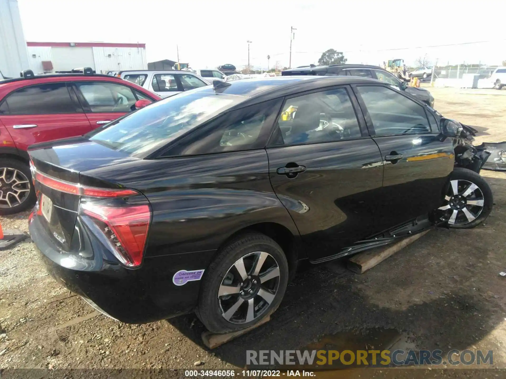 4 Photograph of a damaged car JTDBVRBD8KA005944 TOYOTA MIRAI 2019