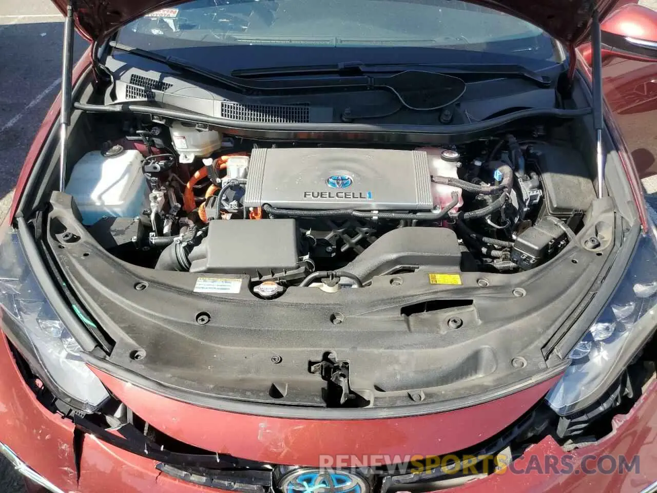 11 Photograph of a damaged car JTDBVRBD8KA006253 TOYOTA MIRAI 2019