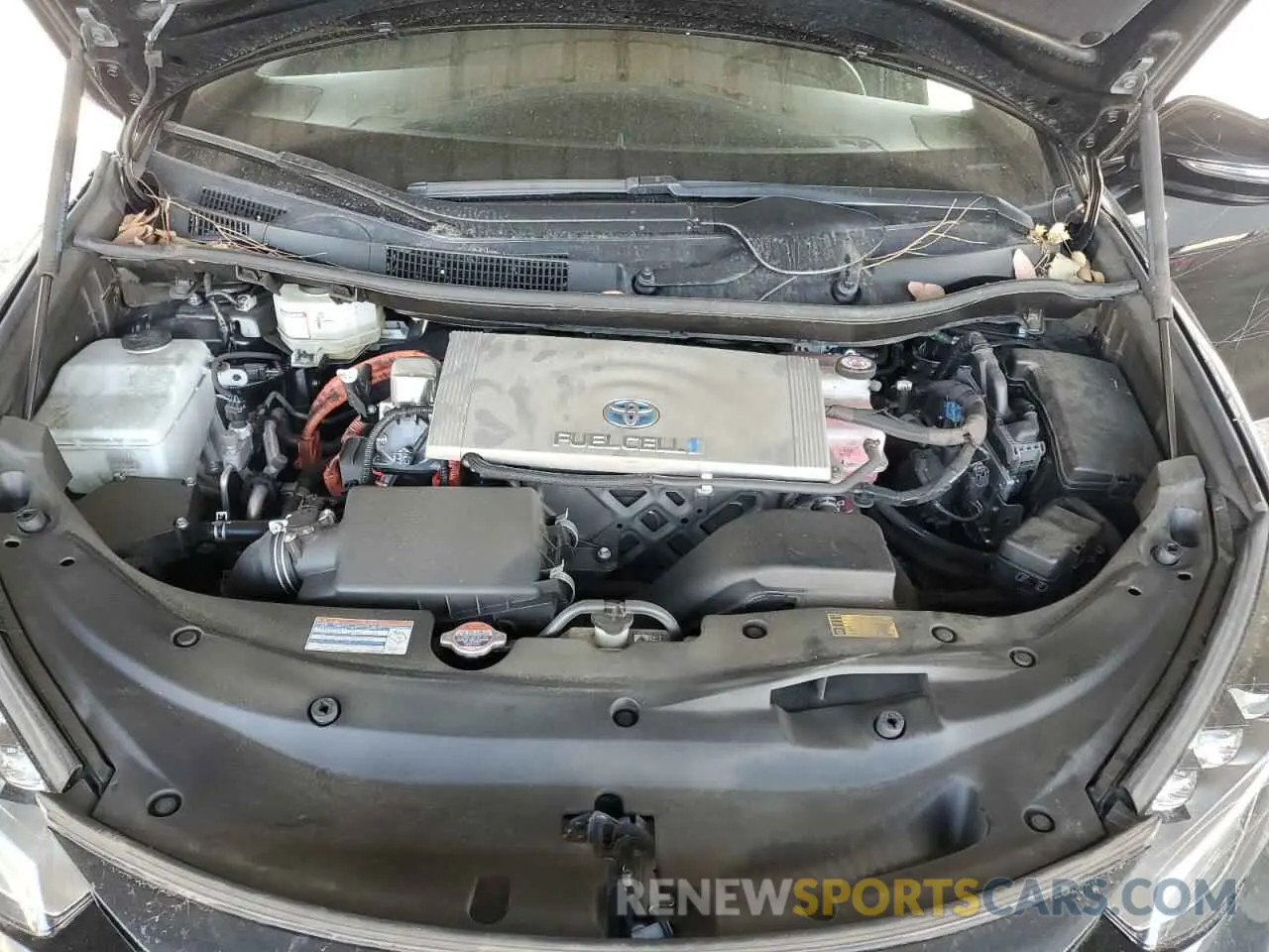 11 Photograph of a damaged car JTDBVRBD8KA006690 TOYOTA MIRAI 2019