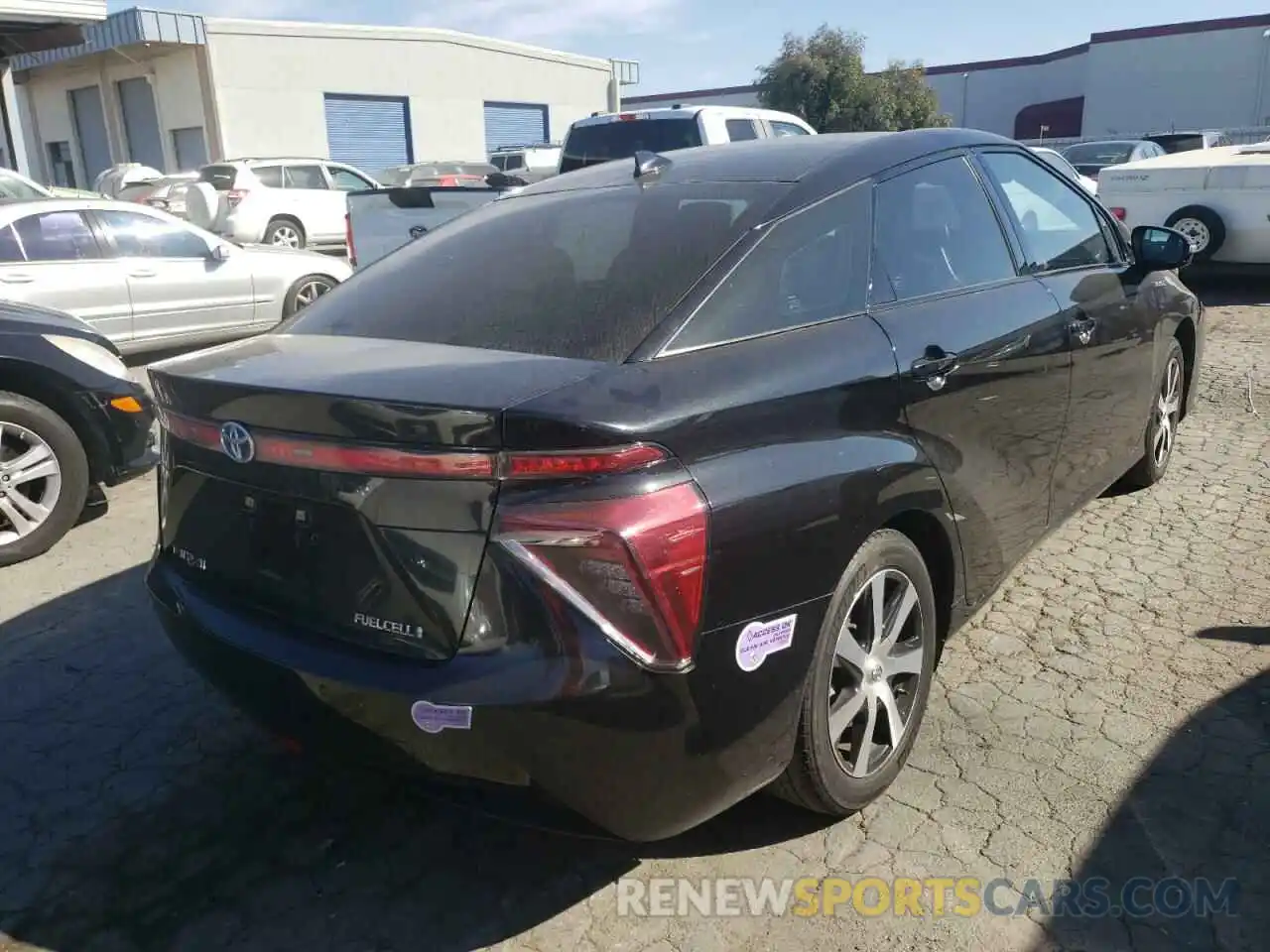 4 Photograph of a damaged car JTDBVRBD9KA005726 TOYOTA MIRAI 2019