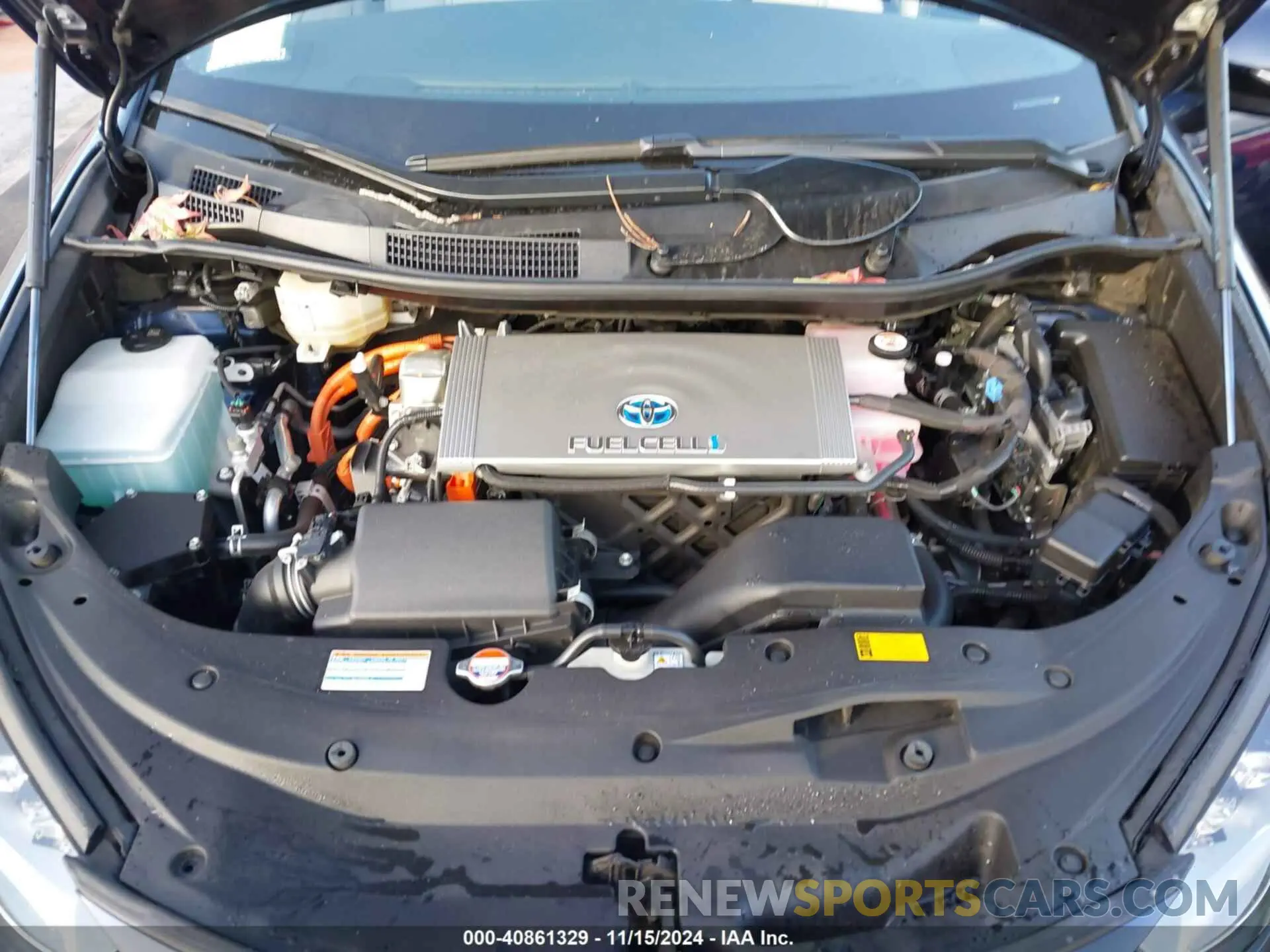10 Photograph of a damaged car JTDBVRBD9KA006603 TOYOTA MIRAI 2019