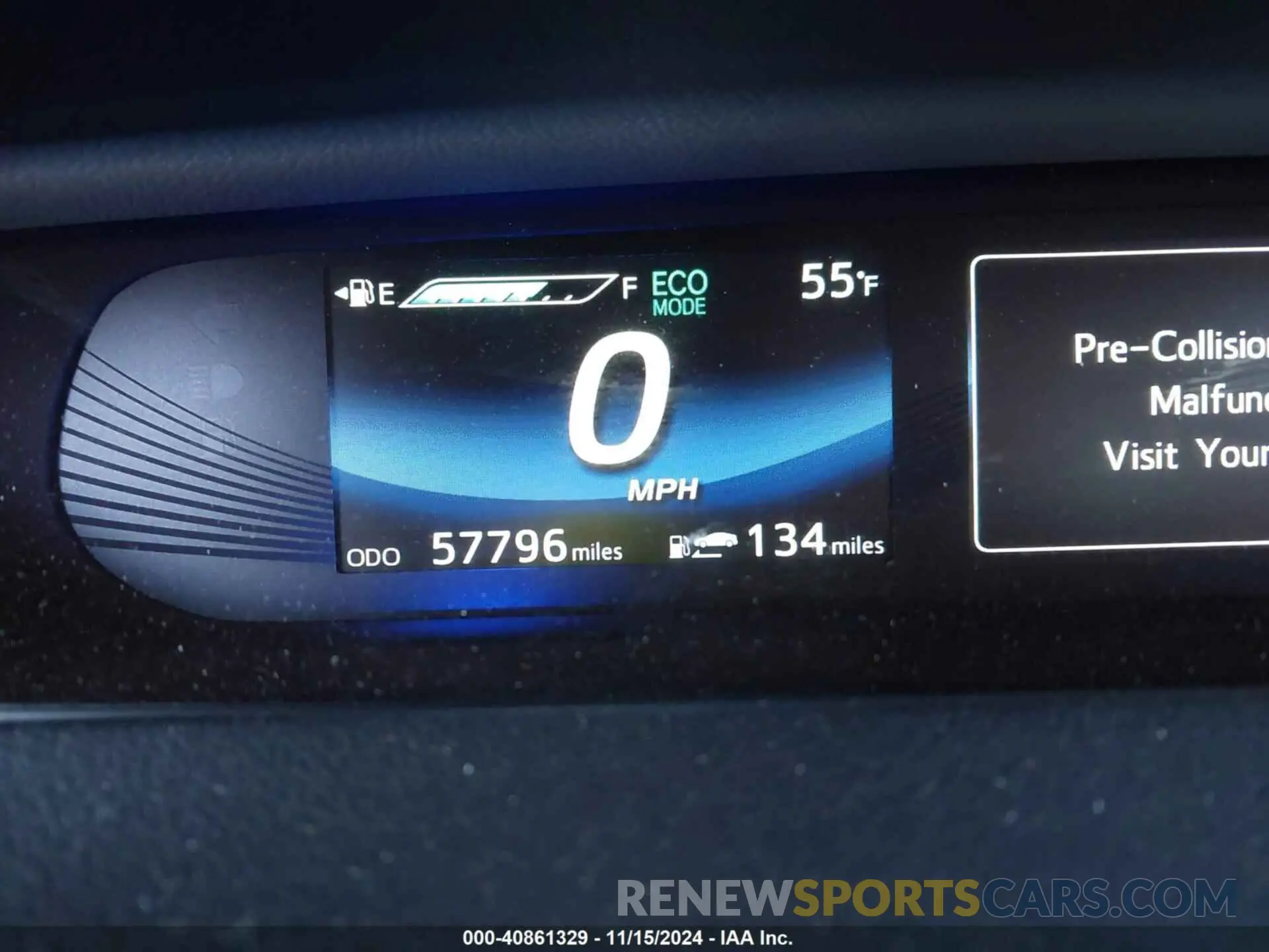15 Photograph of a damaged car JTDBVRBD9KA006603 TOYOTA MIRAI 2019