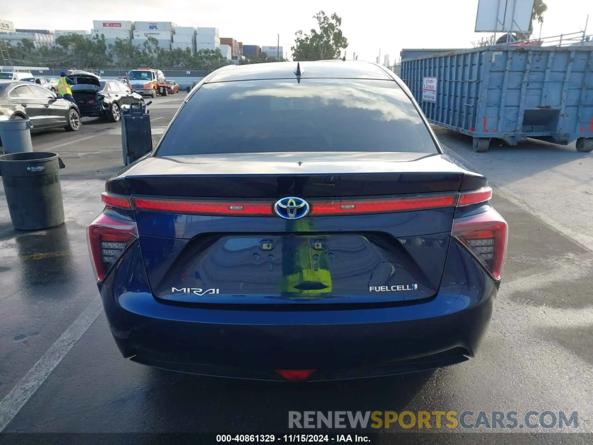 16 Photograph of a damaged car JTDBVRBD9KA006603 TOYOTA MIRAI 2019