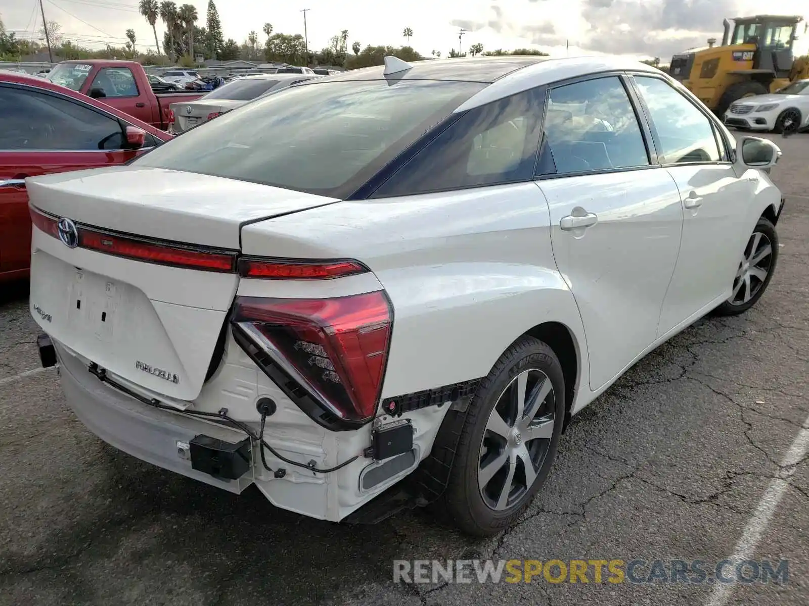 4 Photograph of a damaged car JTDBVRBD9KA007279 TOYOTA MIRAI 2019