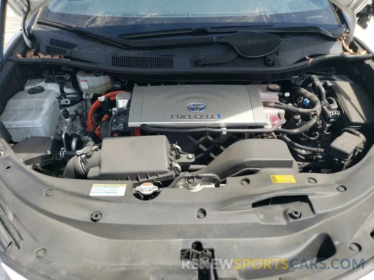 11 Photograph of a damaged car JTDBVRBD9KA007394 TOYOTA MIRAI 2019