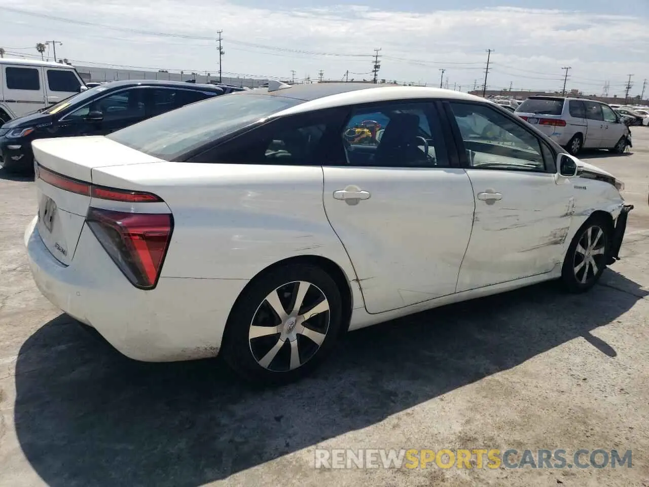 3 Photograph of a damaged car JTDBVRBD9KA007394 TOYOTA MIRAI 2019