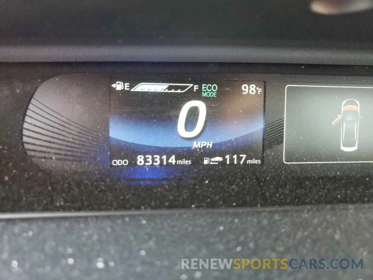 9 Photograph of a damaged car JTDBVRBD9KA007394 TOYOTA MIRAI 2019