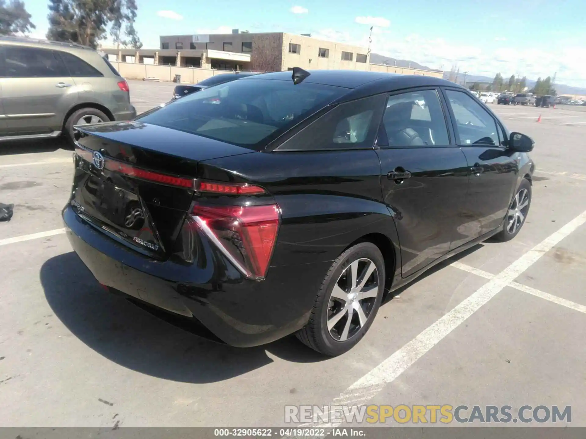 4 Photograph of a damaged car JTDBVRBDXKA005900 TOYOTA MIRAI 2019