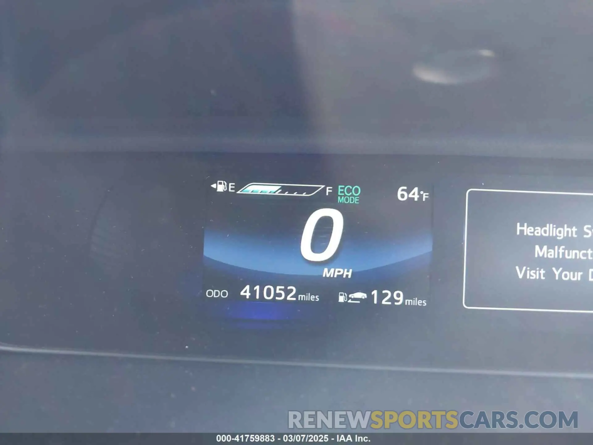 14 Photograph of a damaged car JTDBVRBD2LA008212 TOYOTA MIRAI 2020