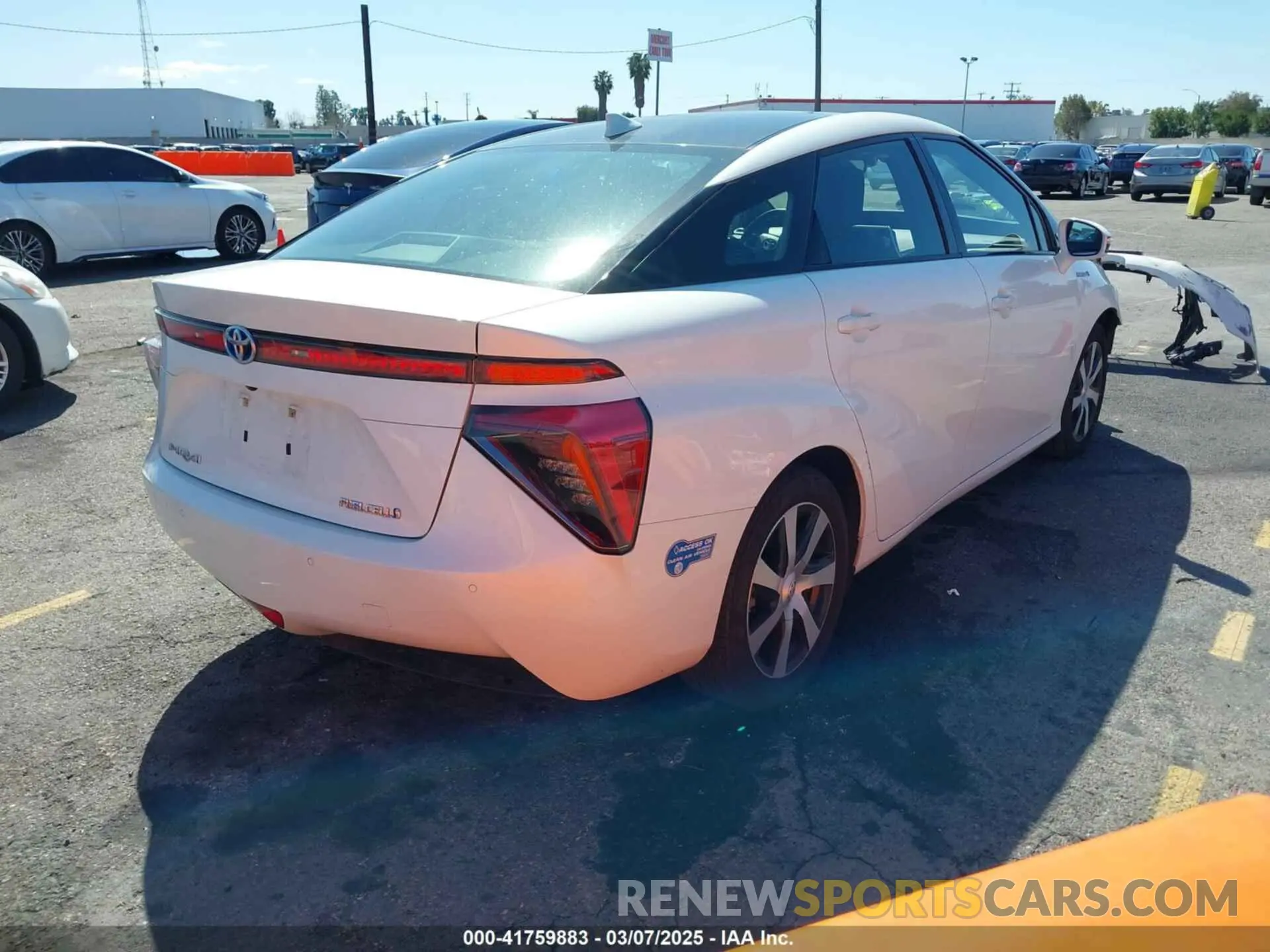 4 Photograph of a damaged car JTDBVRBD2LA008212 TOYOTA MIRAI 2020