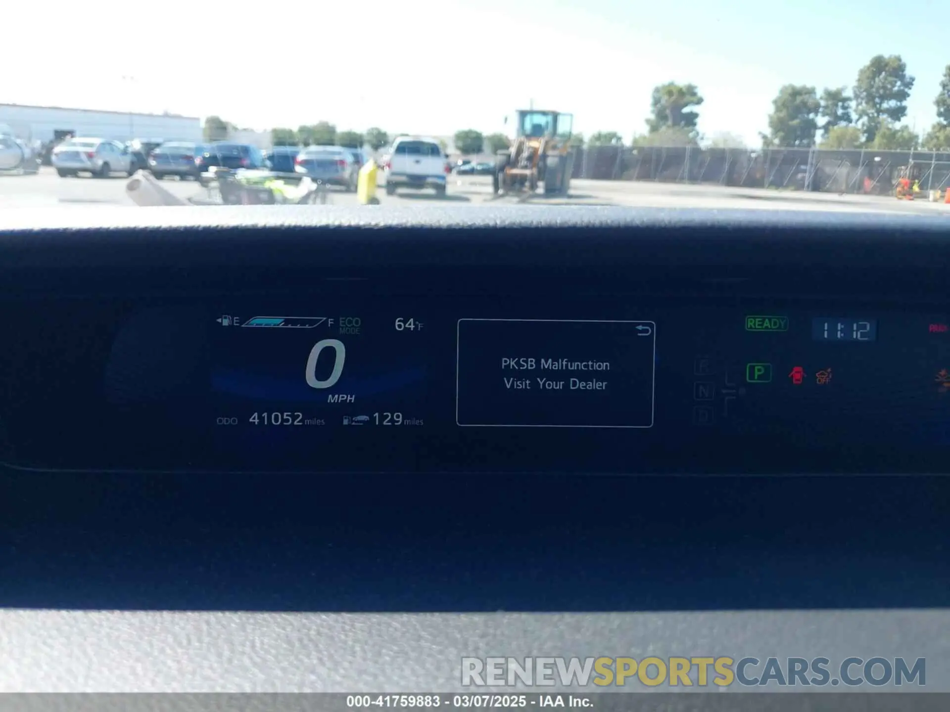 7 Photograph of a damaged car JTDBVRBD2LA008212 TOYOTA MIRAI 2020