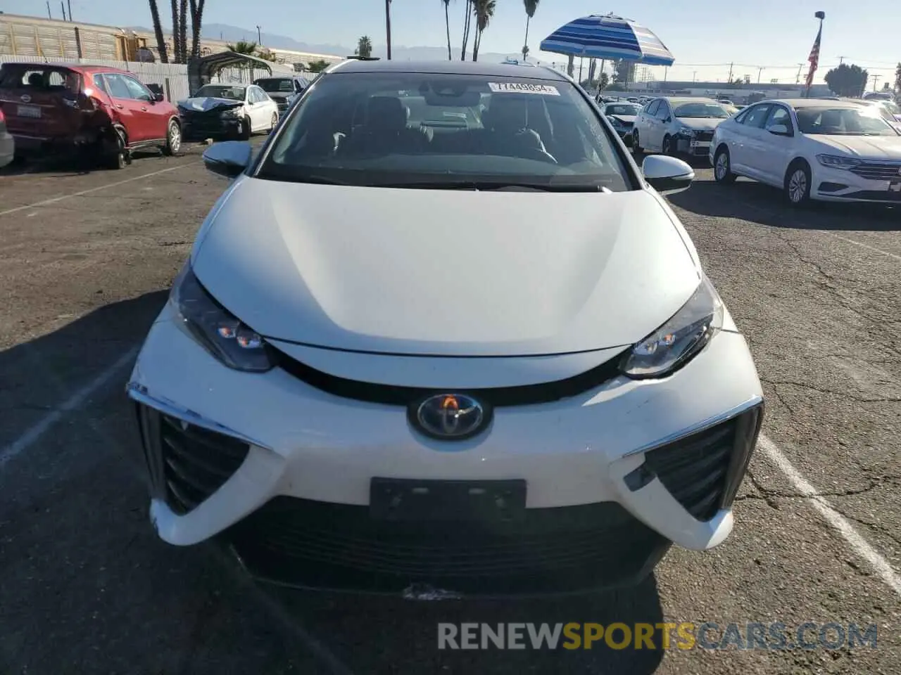 5 Photograph of a damaged car JTDBVRBD5LA008169 TOYOTA MIRAI 2020