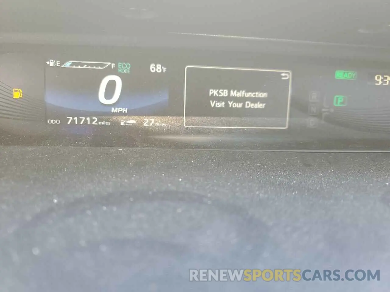 9 Photograph of a damaged car JTDBVRBD5LA008169 TOYOTA MIRAI 2020