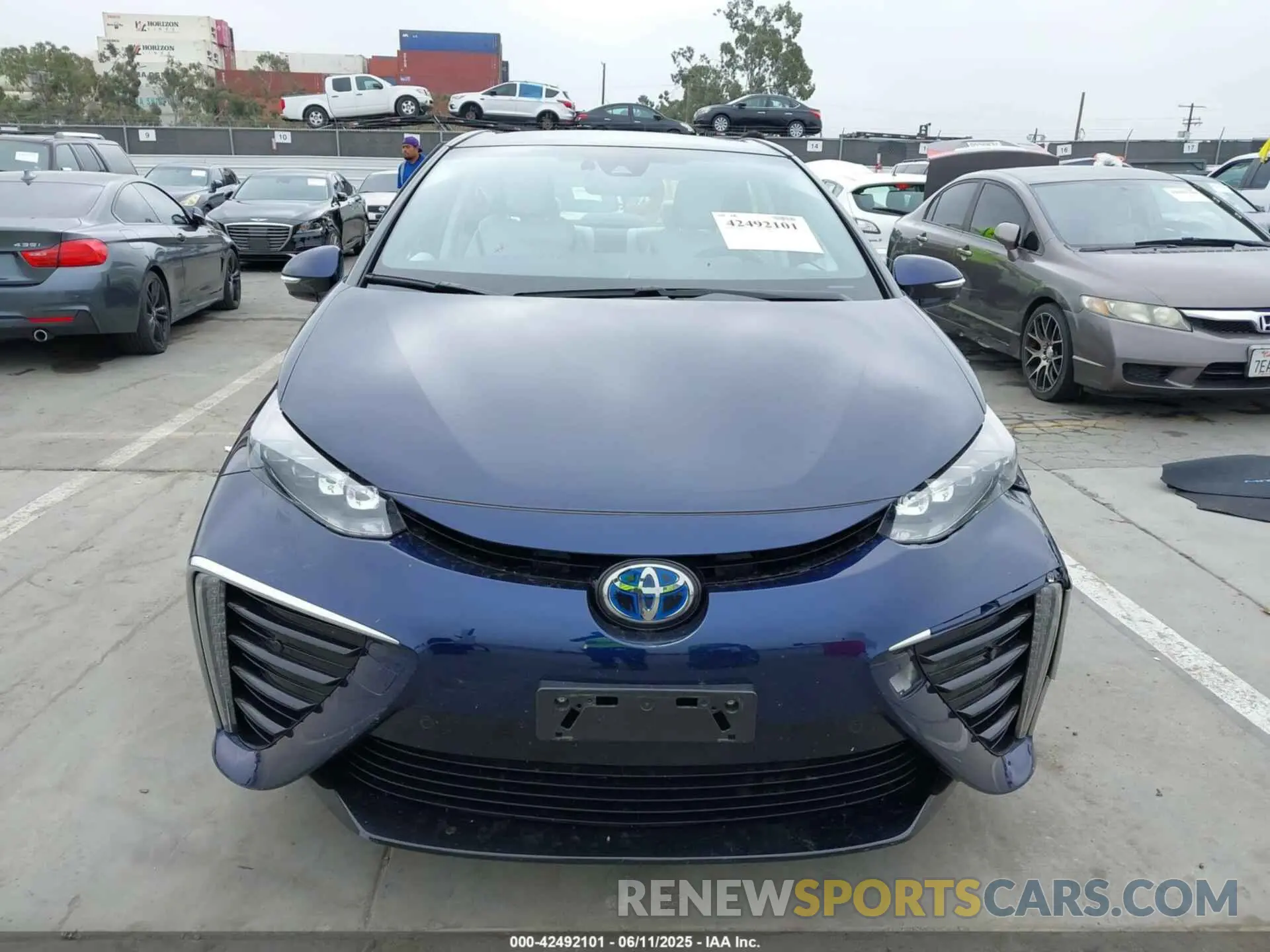 12 Photograph of a damaged car JTDBVRBDXLA008183 TOYOTA MIRAI 2020