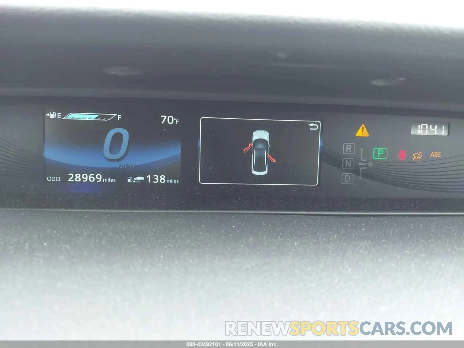 7 Photograph of a damaged car JTDBVRBDXLA008183 TOYOTA MIRAI 2020