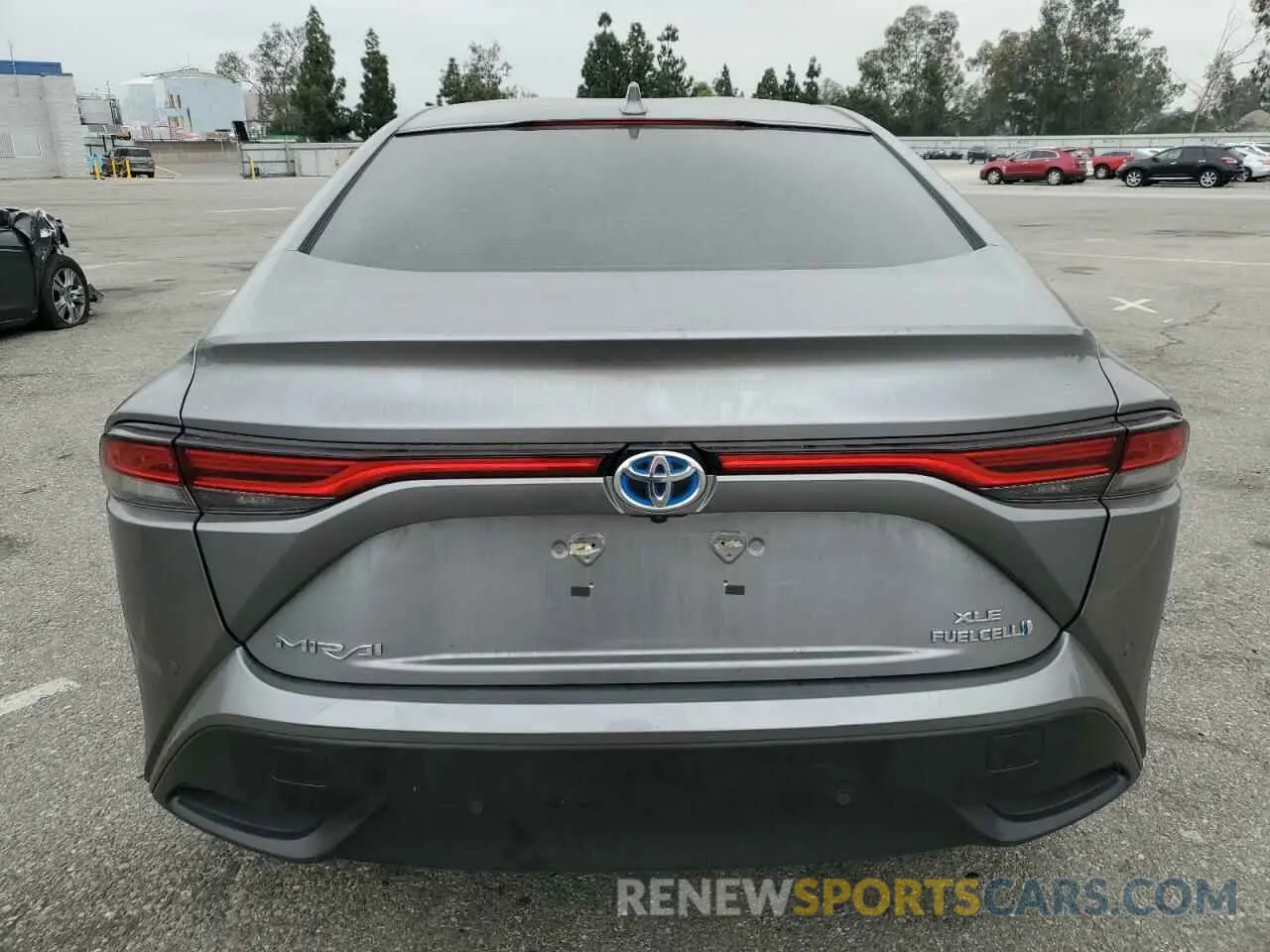6 Photograph of a damaged car JTDAAAAA3MA001240 TOYOTA MIRAI 2021
