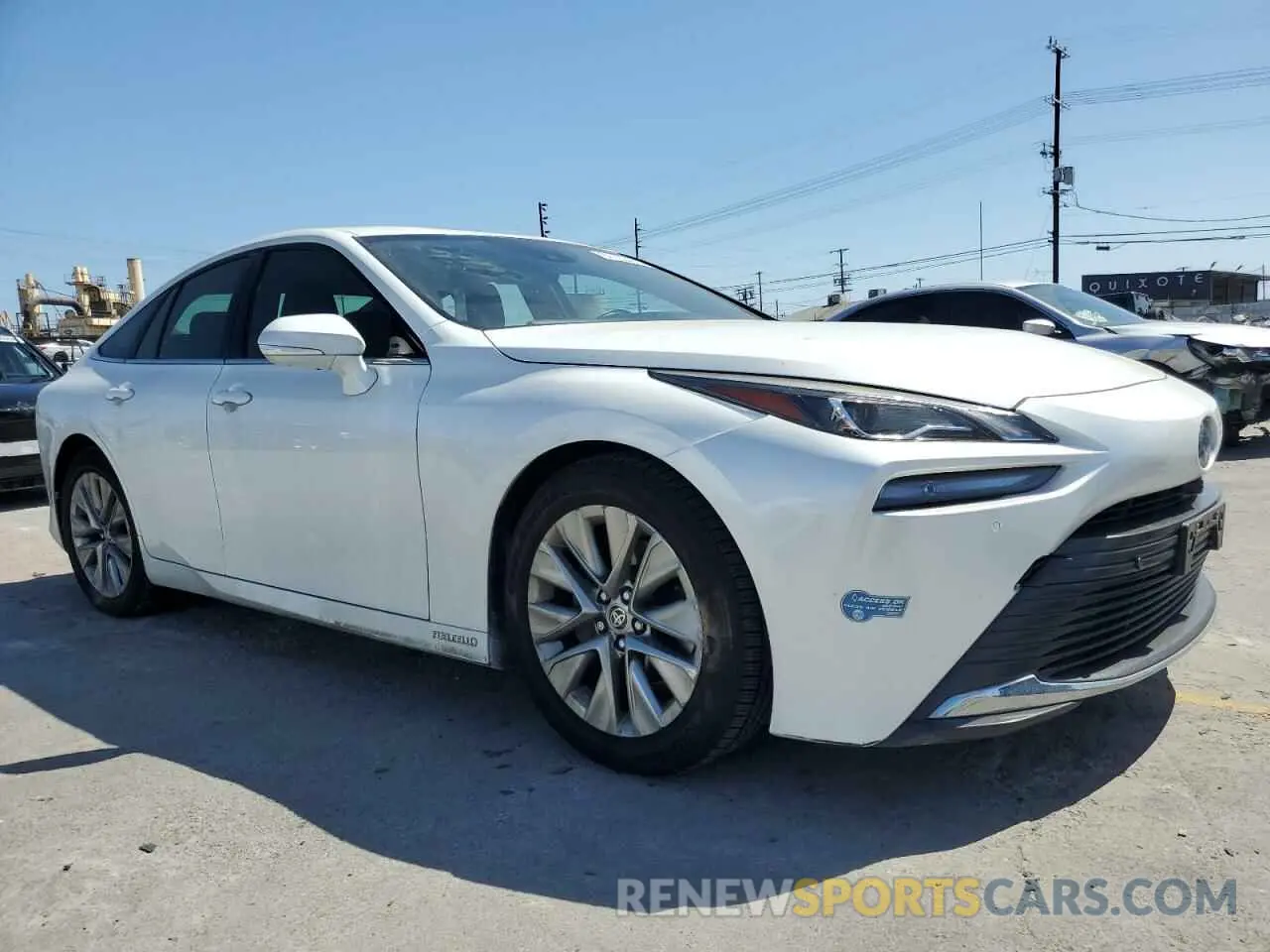 4 Photograph of a damaged car JTDAAAAA3MA002422 TOYOTA MIRAI 2021