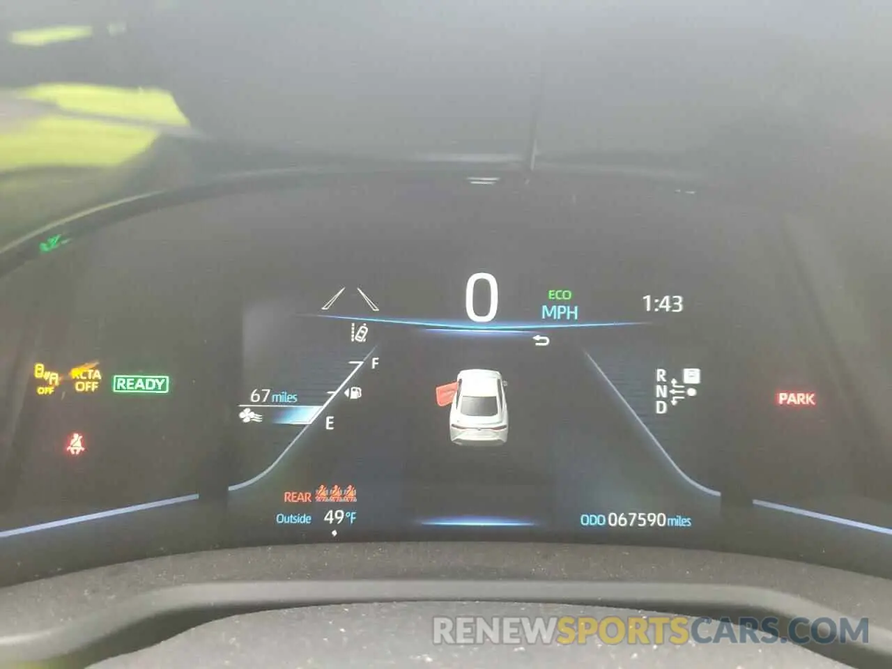9 Photograph of a damaged car JTDAAAAA3MA002727 TOYOTA MIRAI 2021
