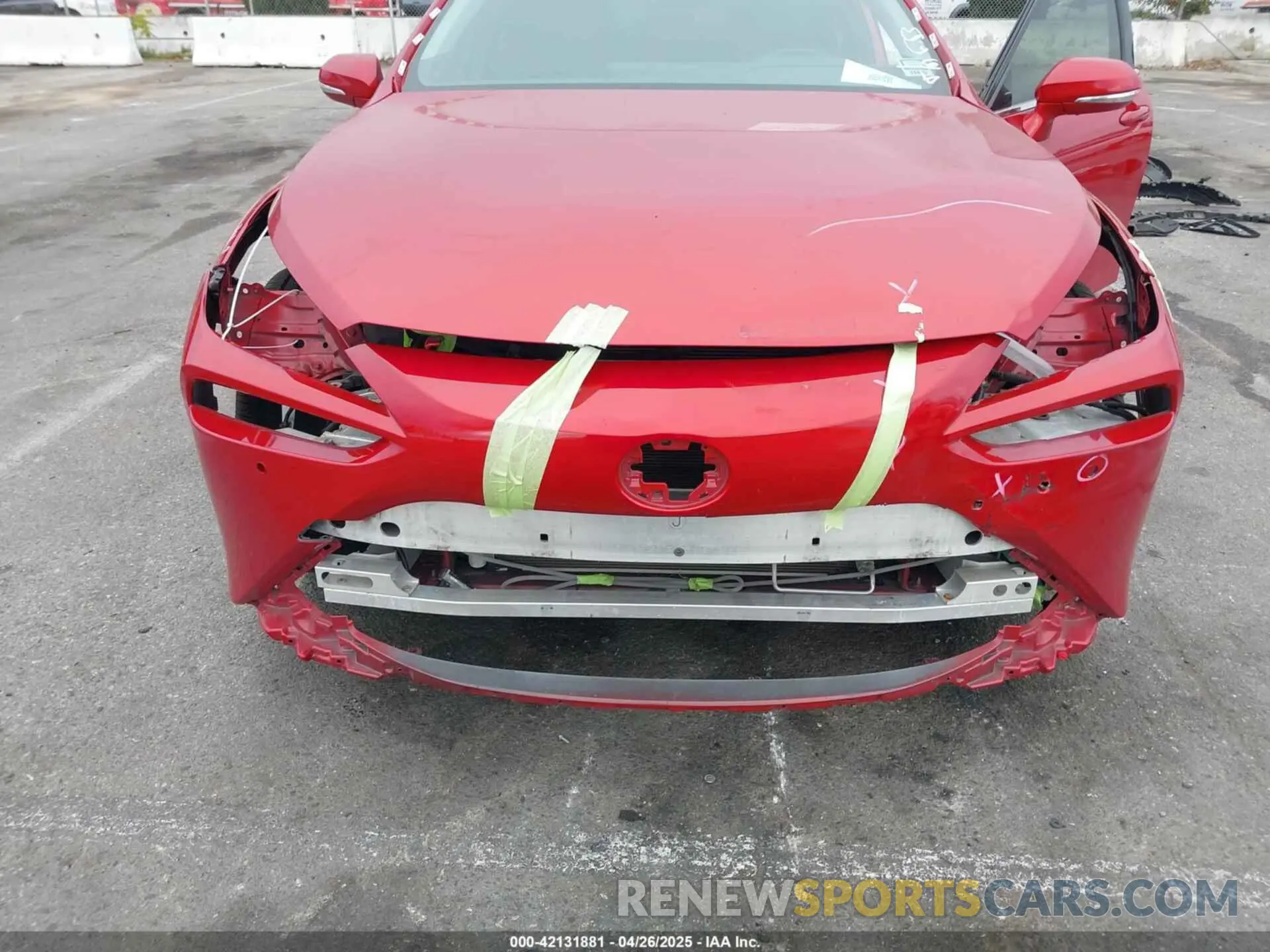 6 Photograph of a damaged car JTDAAAAA4MA001098 TOYOTA MIRAI 2021