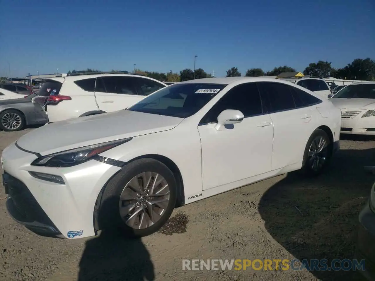 1 Photograph of a damaged car JTDAAAAA4MA001618 TOYOTA MIRAI 2021