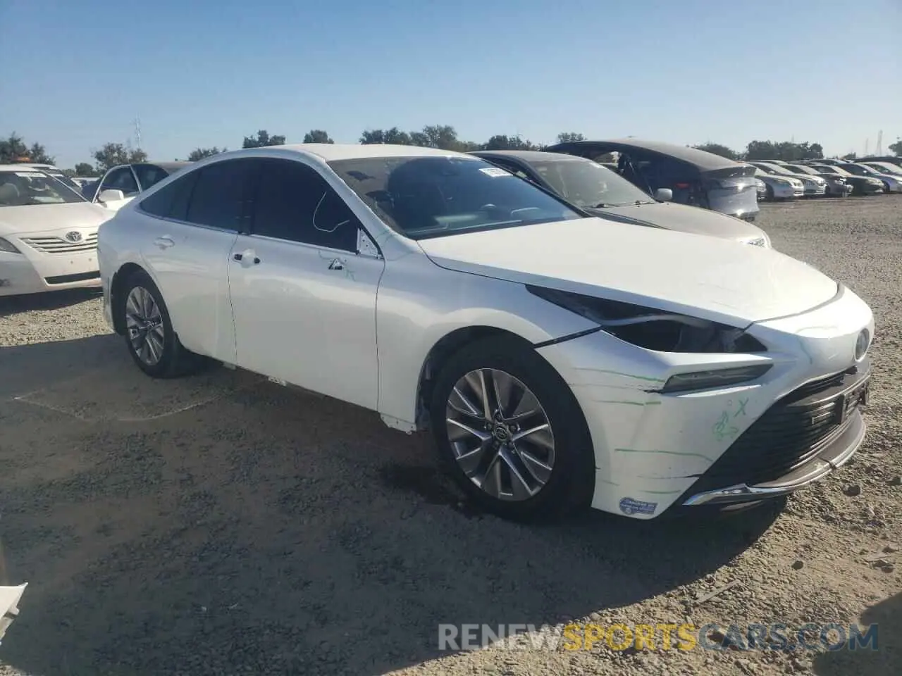 4 Photograph of a damaged car JTDAAAAA4MA001618 TOYOTA MIRAI 2021