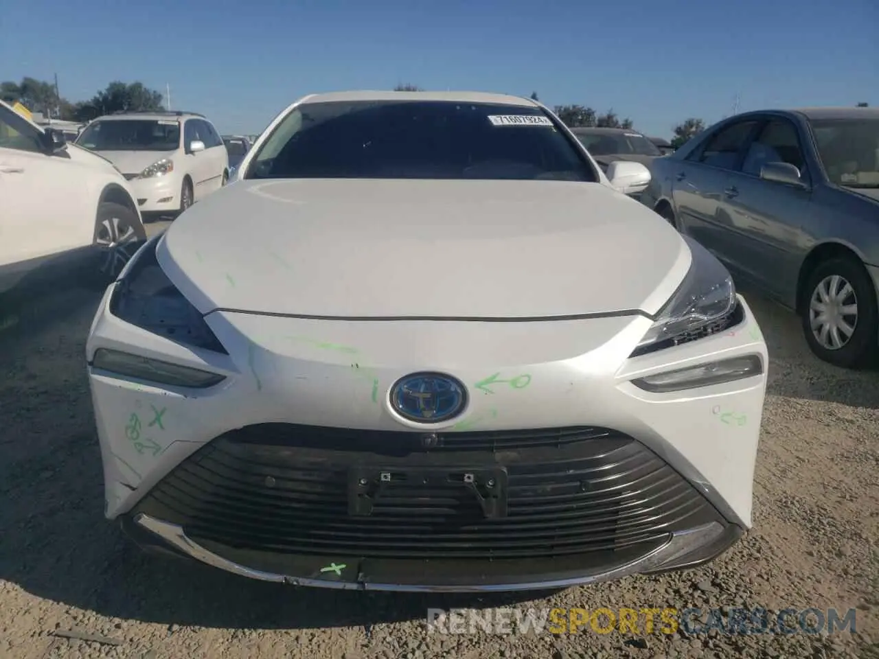 5 Photograph of a damaged car JTDAAAAA4MA001618 TOYOTA MIRAI 2021
