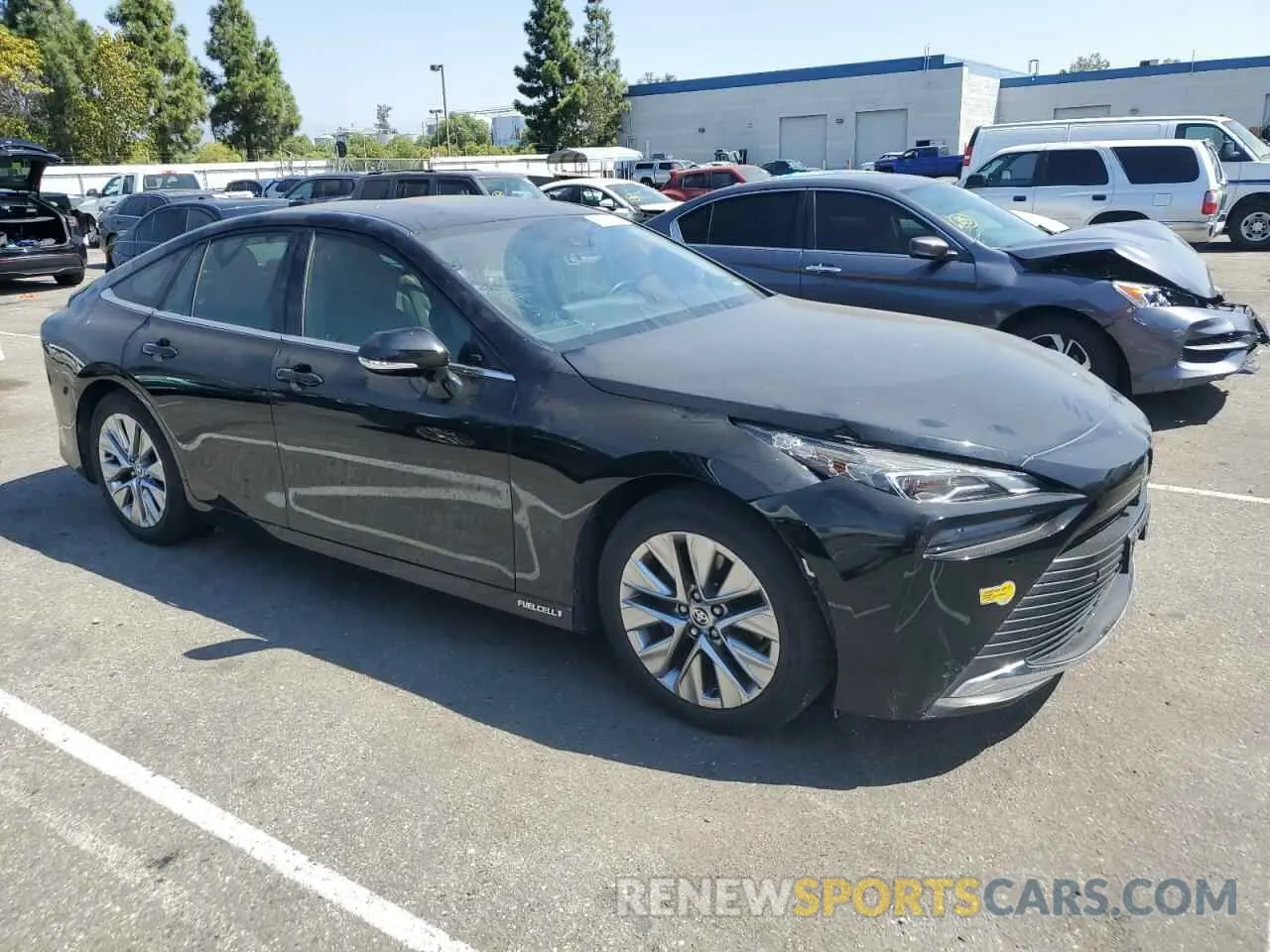 4 Photograph of a damaged car JTDAAAAA4MA001778 TOYOTA MIRAI 2021