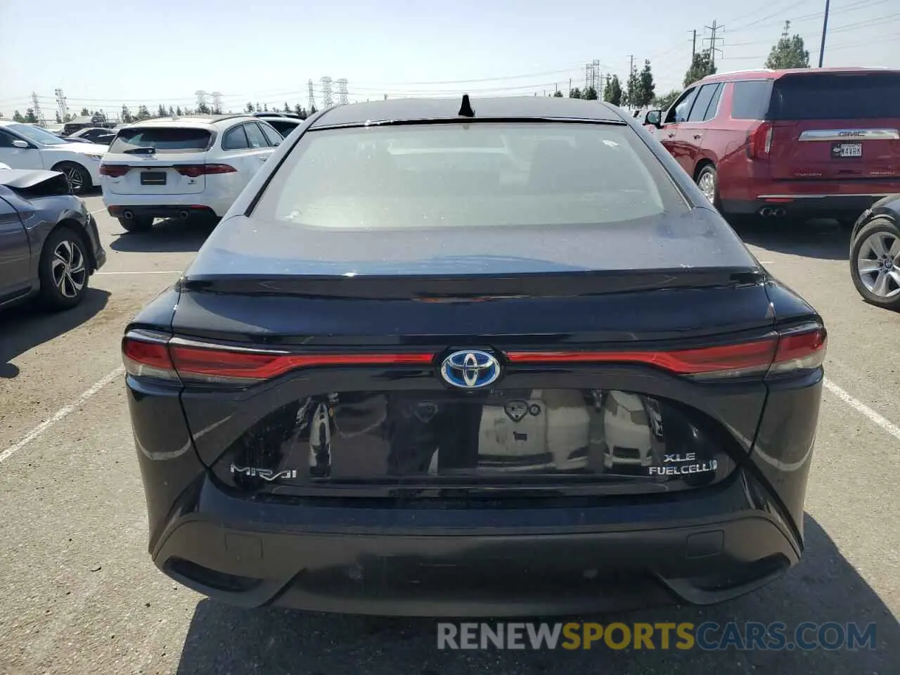 6 Photograph of a damaged car JTDAAAAA4MA001778 TOYOTA MIRAI 2021