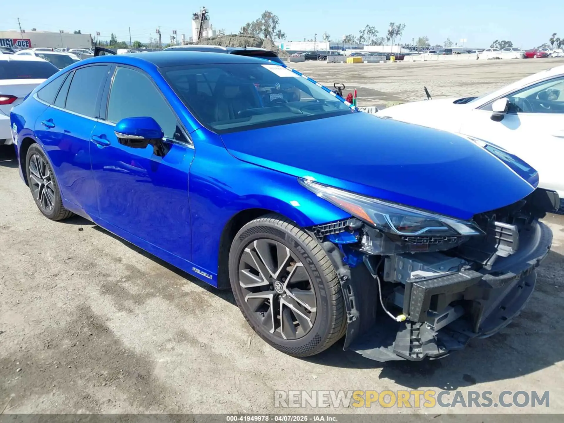 1 Photograph of a damaged car JTDAAAAA5MA001725 TOYOTA MIRAI 2021