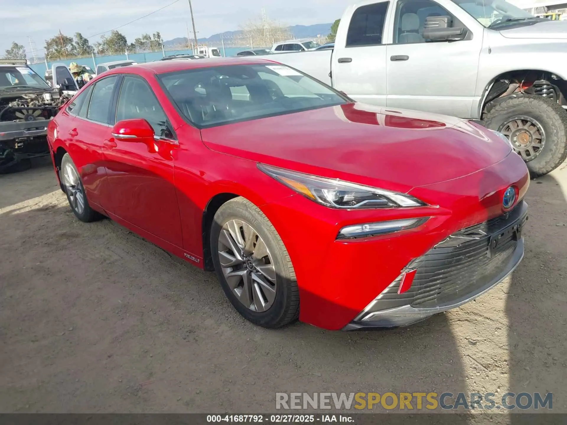 1 Photograph of a damaged car JTDAAAAA6MA002303 TOYOTA MIRAI 2021