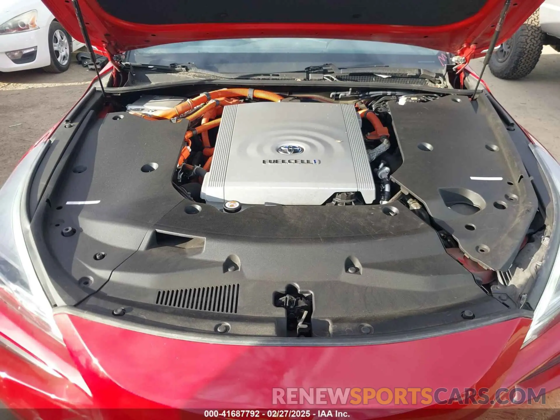 10 Photograph of a damaged car JTDAAAAA6MA002303 TOYOTA MIRAI 2021