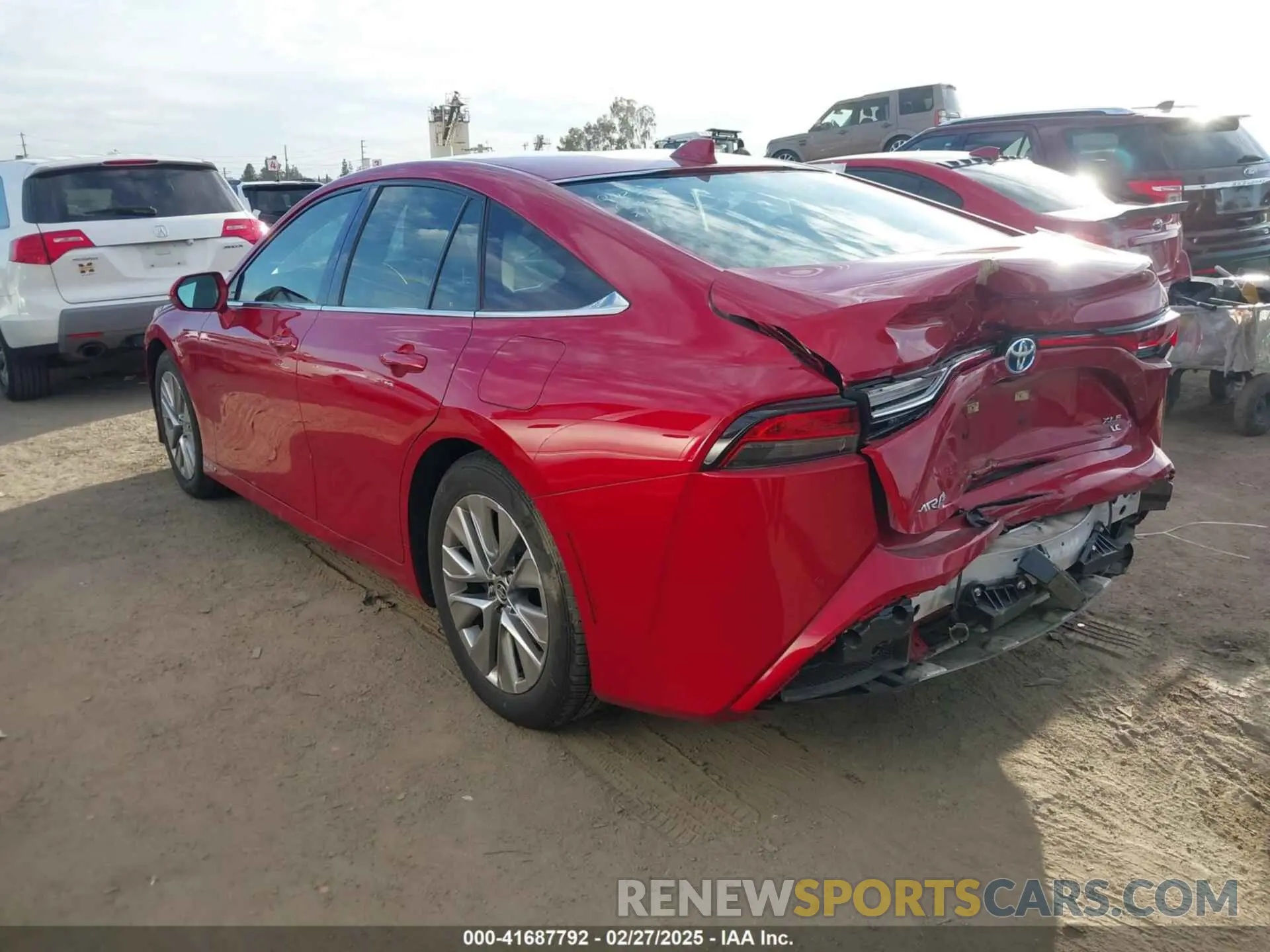 3 Photograph of a damaged car JTDAAAAA6MA002303 TOYOTA MIRAI 2021