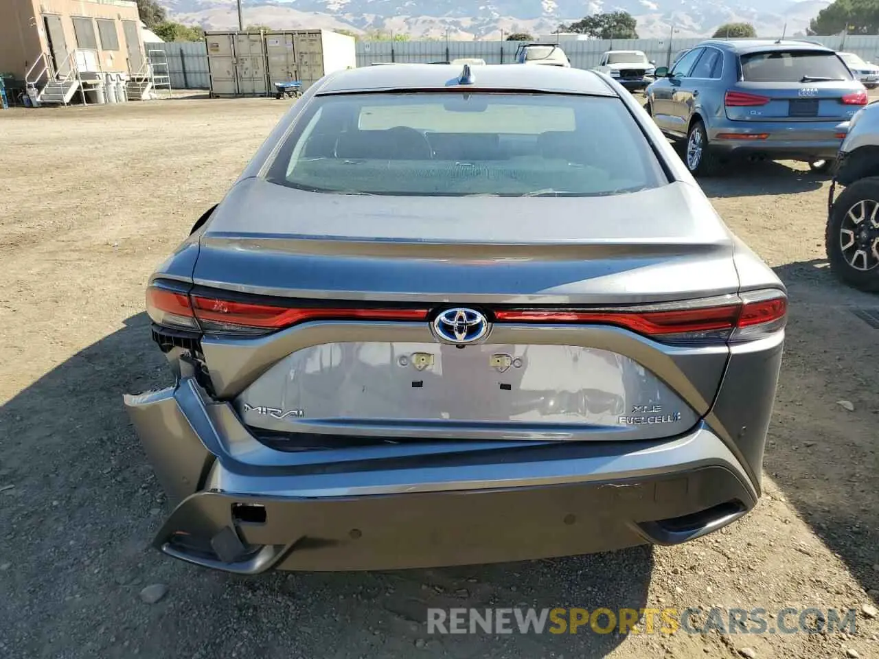 6 Photograph of a damaged car JTDAAAAA7MA003203 TOYOTA MIRAI 2021