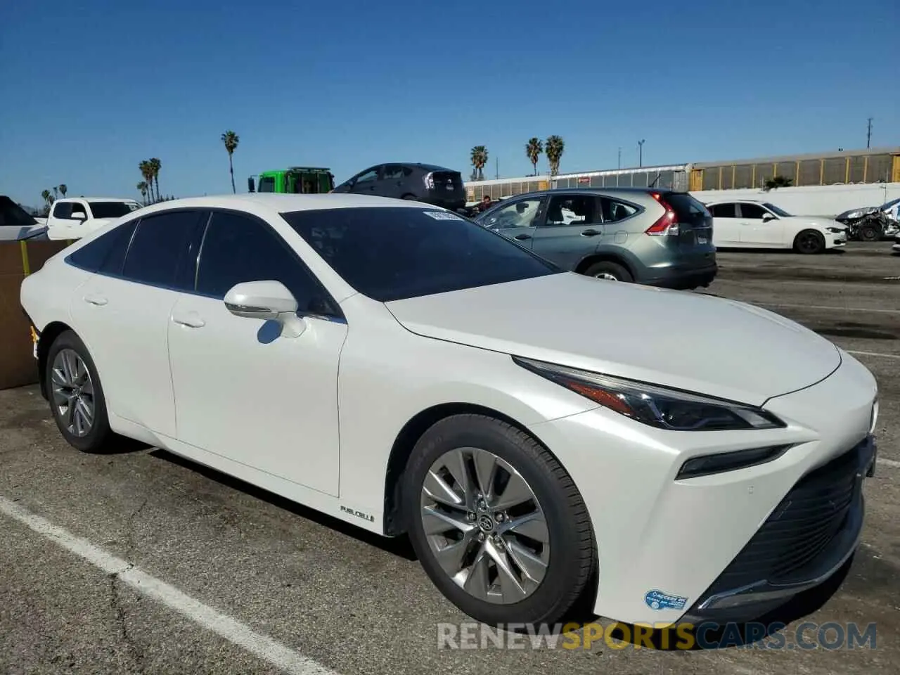 4 Photograph of a damaged car JTDAAAAA8MA001279 TOYOTA MIRAI 2021