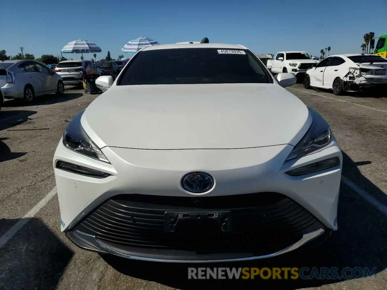 5 Photograph of a damaged car JTDAAAAA8MA001279 TOYOTA MIRAI 2021