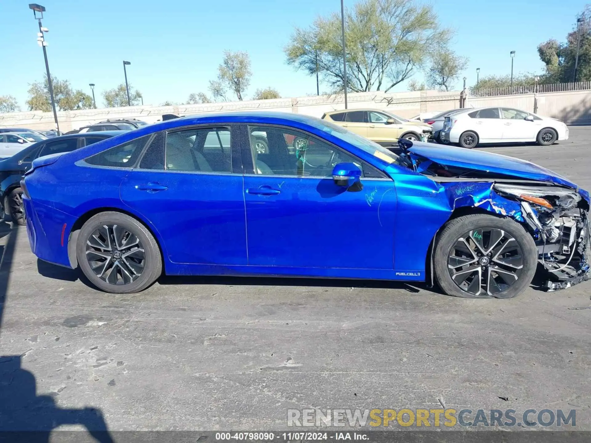 13 Photograph of a damaged car JTDAAAAA9MA001856 TOYOTA MIRAI 2021