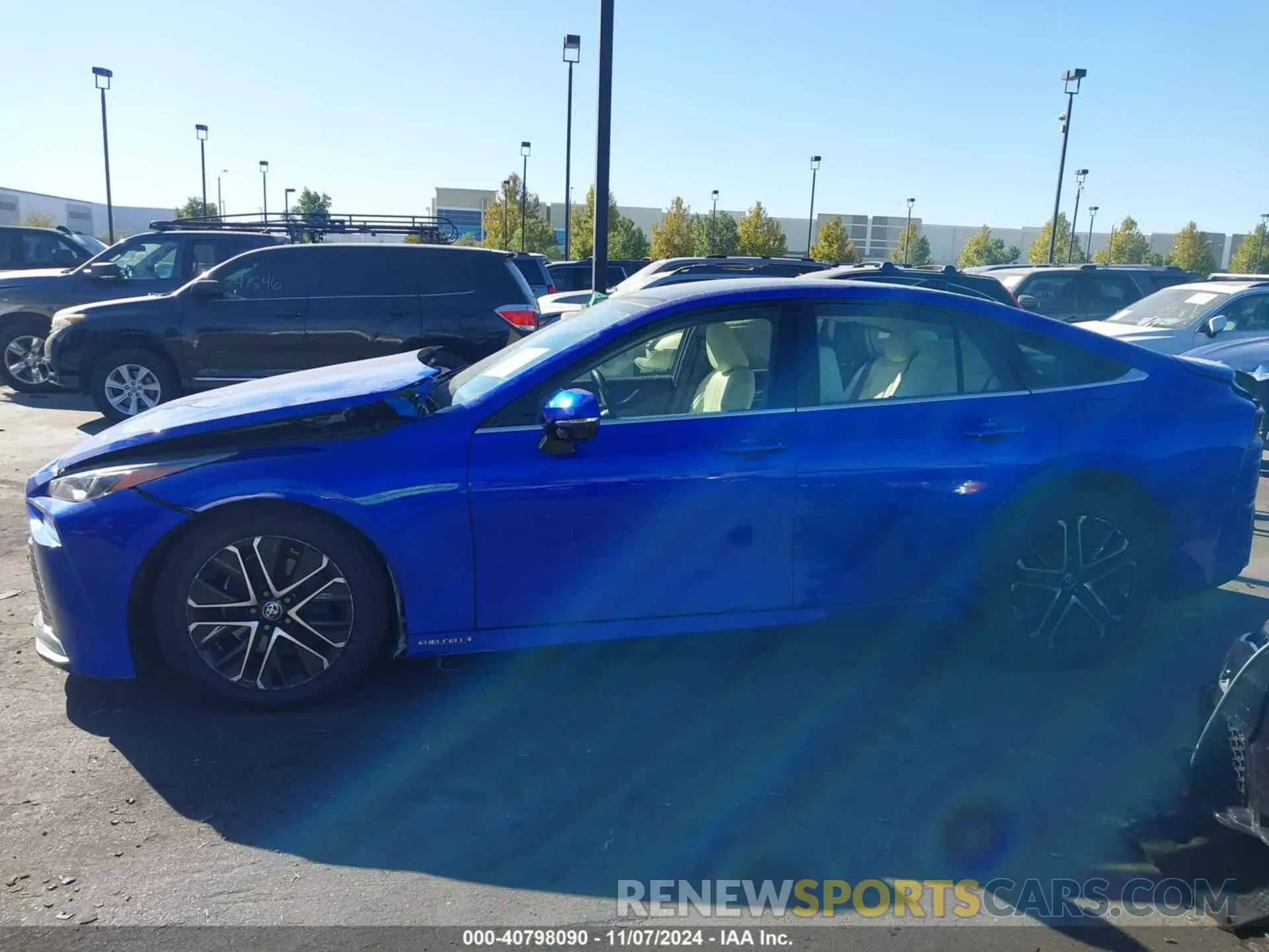 14 Photograph of a damaged car JTDAAAAA9MA001856 TOYOTA MIRAI 2021