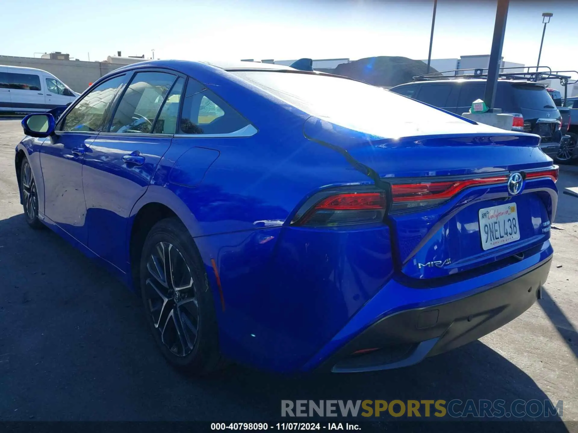3 Photograph of a damaged car JTDAAAAA9MA001856 TOYOTA MIRAI 2021