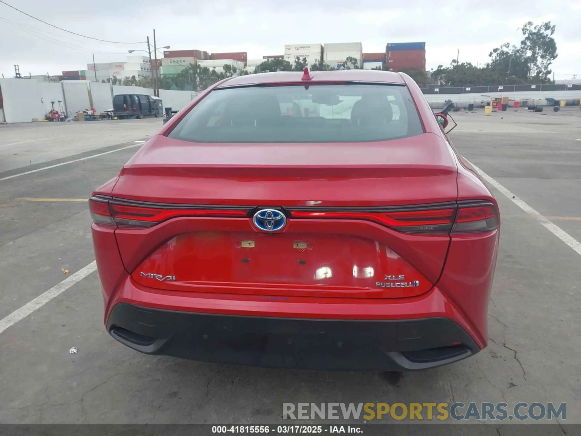 16 Photograph of a damaged car JTDAAAAA9MA003137 TOYOTA MIRAI 2021